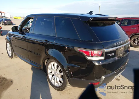 2016 Land Rover Range Rover Sport 3.0L V6 Supercharged Hse z USA, uszkodzony, nr VIN SALWR2VF3GA568927